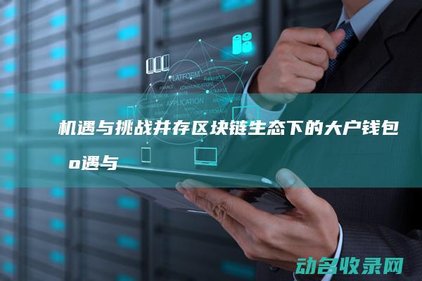 机遇与挑战并存 区块链生态下的大户钱包 (机遇与挑战并存什么意思)